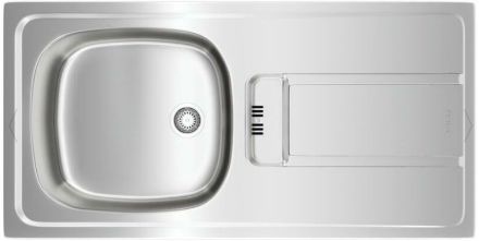 Mutassa a/az Teka Gravity 45 E-XP 1B 1D (1 medence, 1 csepptálca) 860*435mm beépíthető mosogató, szifonnal részleteit Kép Teka Gravity 45 E-XP 1B 1D (1 medence, 1 csepptálca) 860*435mm beépíthető mosogató, szifonnal