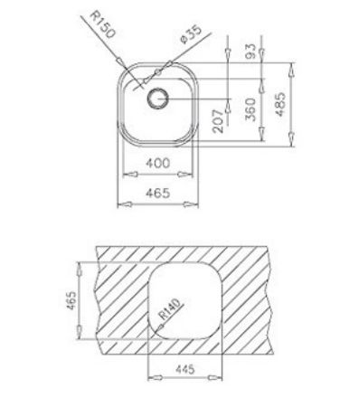 Mutassa a/az Teka mosogató Tekaway Stylo 1B + ML913 csaptelep + mosogatószeradagoló 465x485 12107066 részleteit Kép Teka mosogató Tekaway Stylo 1B + ML913 csaptelep + mosogatószeradagoló 465x485 12107066