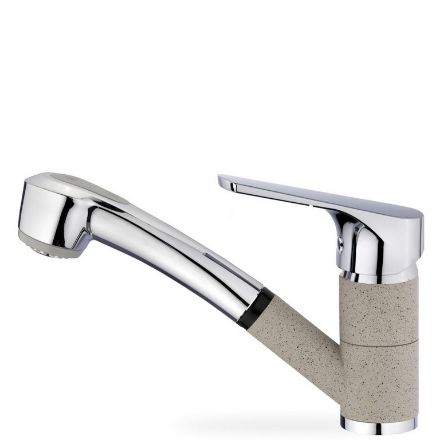 Mutassa a/az Teka MT Plus 978 mosogató csaptelep, álló, kihúható zuhanyfejjel, homokbézs (46.978.02.0S) részleteit Kép Teka MT Plus 978 mosogató csaptelep, álló, kihúható zuhanyfejjel, homokbézs (46.978.02.0S)