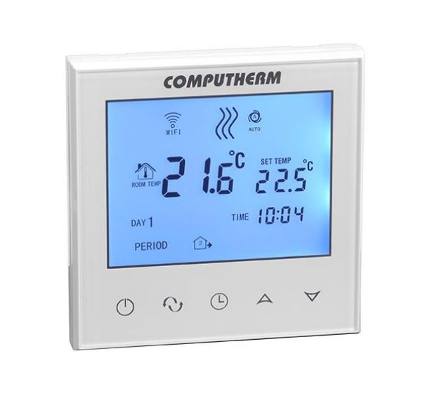 Kép Computherm E280FC Wi-Fi fan-coil termosztát 2 és 4 csöves rendszerekhez