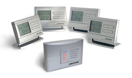 Mutassa a/az Computherm Q8RF digitális programozható szobatermosztát részleteit Kép Computherm Q8RF digitális programozható szobatermosztát
