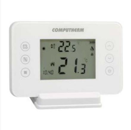 Mutassa a/az COMPUTHERM T70 RF VEZETÉK NÉLKÜLI PROGRAMOZHATÓ TERMOSZTÁT részleteit Kép COMPUTHERM T70 RF VEZETÉK NÉLKÜLI PROGRAMOZHATÓ TERMOSZTÁT