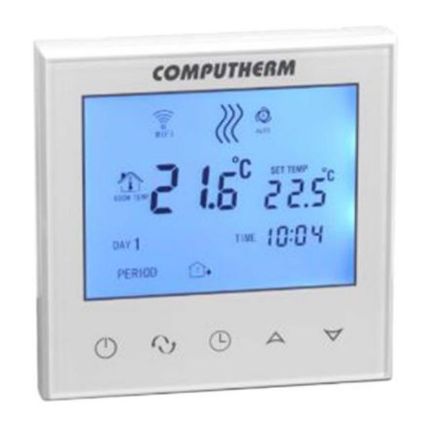 Kép Computherm (E280) Wifi termosztát radiátoros és padlófűtési rendszerekhez.