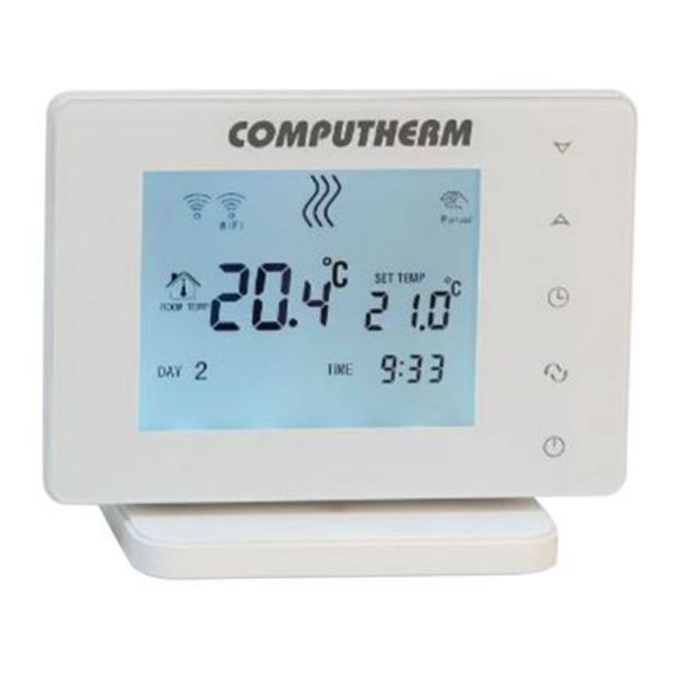 Kép COMPUTHERM (E 400) RF Wifi érintőgombos kijelzővel