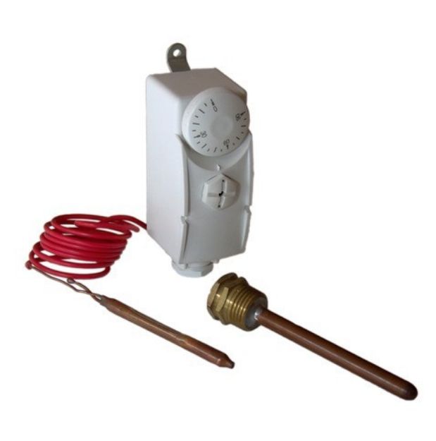 Kép Computherm WPR-90GC kapilárcsöves, merülőhüvelyes csőtermosztát