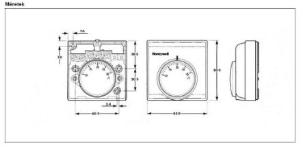 Mutassa a/az Honeywell T6360 szobatermosztát részleteit Kép Honeywell T6360 szobatermosztát
