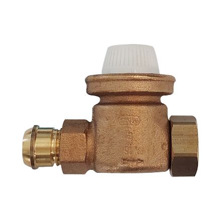 Mutassa a/az Honeywell 1/2˝ term. radiátorszelep, egyenes részleteit Kép Honeywell 1/2˝ term. radiátorszelep, egyenes