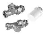 Kép Honeywell Termosztatikus radiátorszelep SZETT - eurokónuszos, egyenes, KM, DN15 (T3019+V2036+V2437)