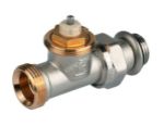 Kép Honeywell Termosztatikus radiátorszelep SZETT - eurokónuszos, egyenes, KM, DN15 (T3019+V2036+V2437)