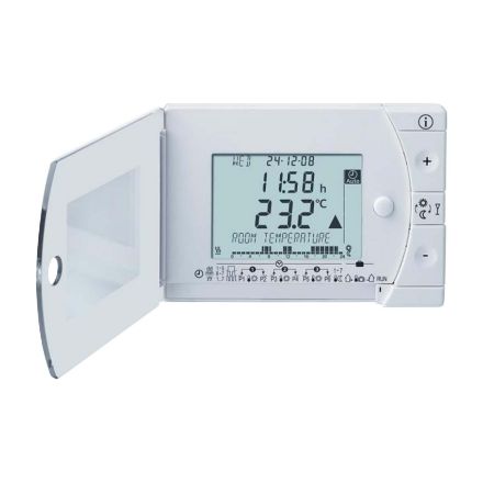 Mutassa a/az Siemens REV 24 heti programozású szobatermosztát részleteit Kép Siemens REV 24 heti programozású szobatermosztát