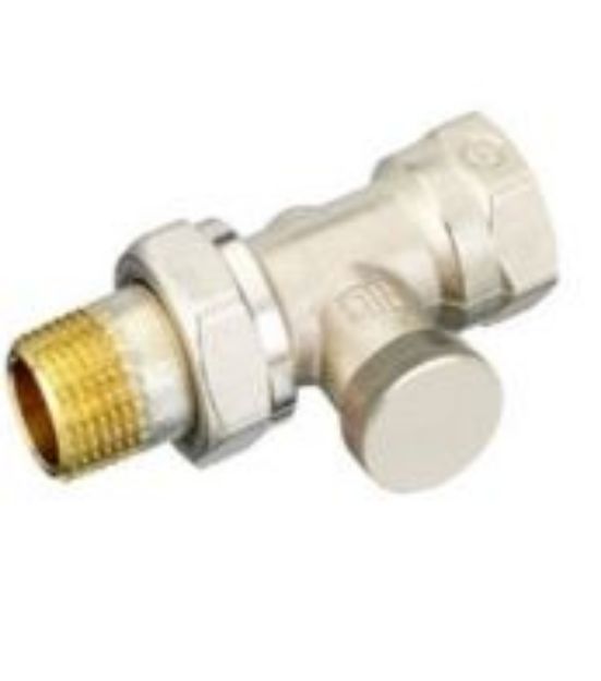 Kép Danfoss RLV-S 15 1/2˝ visszatérő csavarzat, egyenes