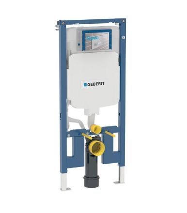 Mutassa a/az Geberit Duofix WC szerelőelem fali WC részére Sigma 8cm-es (UP720) öblítőtartállyal, vékony részleteit Kép Geberit Duofix WC szerelőelem fali WC részére Sigma 8cm-es (UP720) öblítőtartállyal, vékony