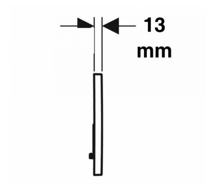 Mutassa a/az Geberit Sigma 01 wc nyomólap, 2 vízmennyiségű, matt króm, easy to clean bevonattal részleteit Kép Geberit Sigma 01 wc nyomólap, 2 vízmennyiségű, matt króm, easy to clean bevonattal