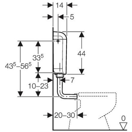 Mutassa a/az Geberit AP117  Montana Wc tartály kétmennyiséges öblítéssel (136.530.11.1) részleteit Kép Geberit AP117  Montana Wc tartály kétmennyiséges öblítéssel (136.530.11.1)