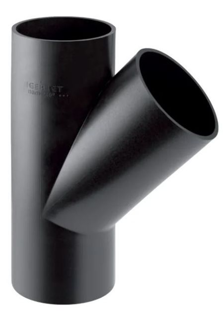 Kép Geberit D50/50 PE-HD 45°-os ágidom