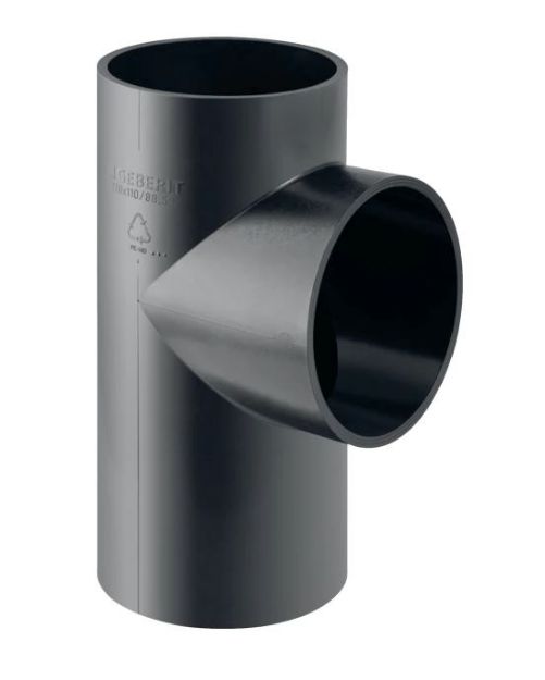 Kép Geberit D63/50 PE-HD 88,5°-os ágidom
