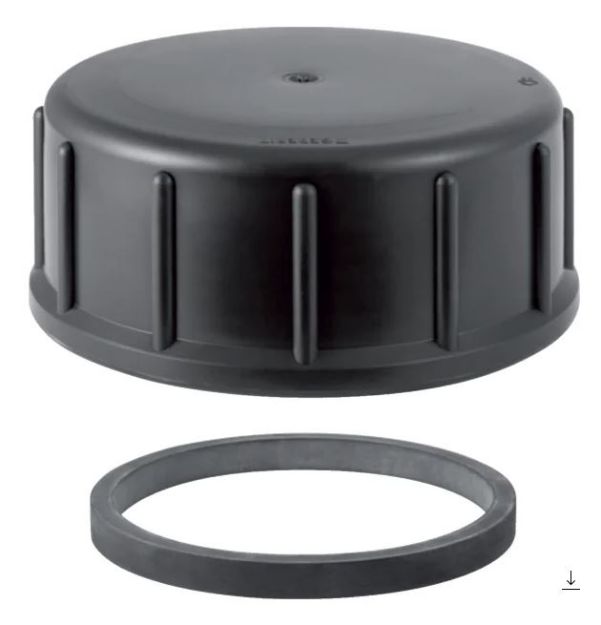 Kép Geberit D75 PE-HD zárókupak