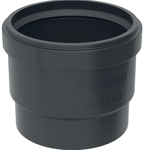 Kép Geberit D90 PE-HD rövidtok tömítéssel