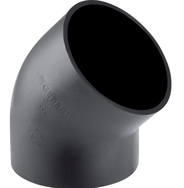 Kép Geberit D110 PE-HD 45°-os ív