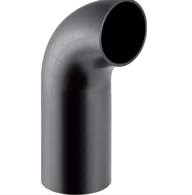 Kép Geberit D110 PE-HD 90°-os hosszú szárú ív