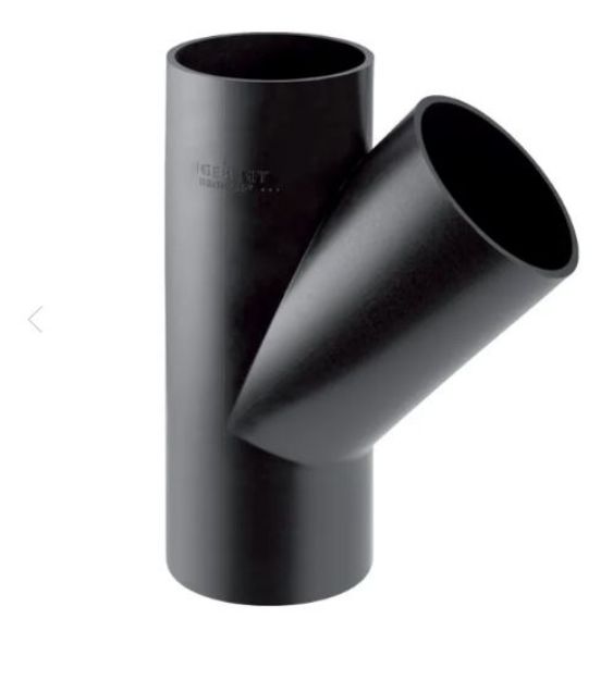 Kép Geberit D32/32 PE-HD 45°-os ágidom