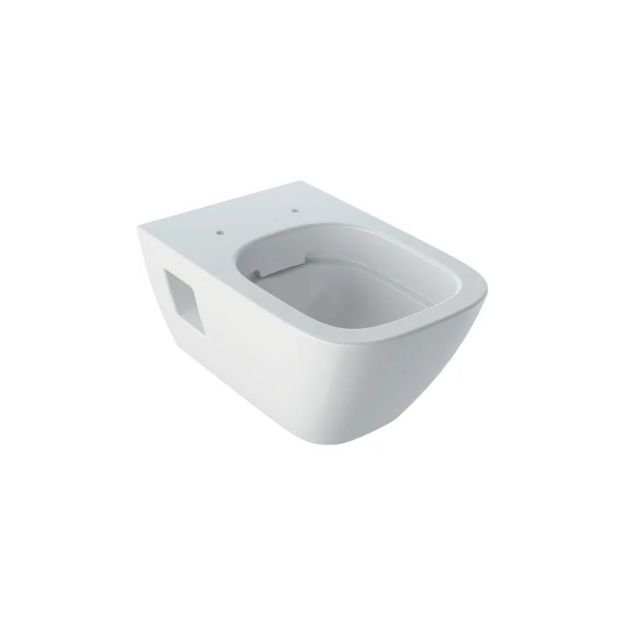 Kép Geberit Selnova Square mélyöblítésű  fali WC csésze