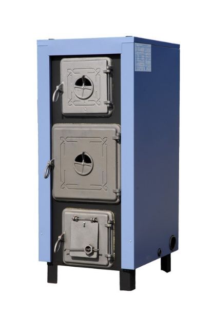 Kép Celsius P-V30 NA (27 kW), NAGY AJTÓS vegyestüzelésű kazán