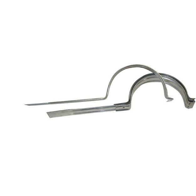 Kép Alumínium füstcső csőbilincs, 112 mm