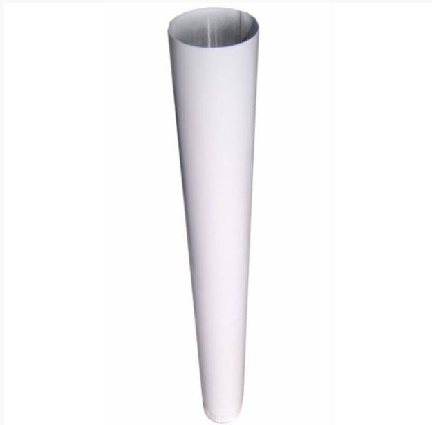 Kép Alumínium szinterezett füstcső 132mm 1m
