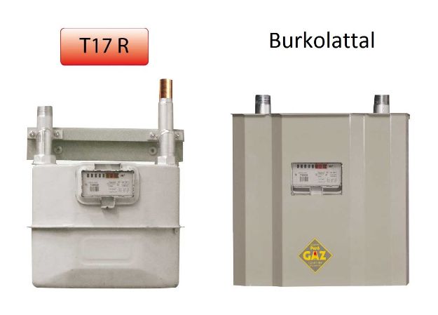 Kép Peró Gáz T17 R28 Fali mérőállomás réz 28, normál burkolattal, G4