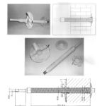 Kép HSP-S D32-DN25 / 745mm PE-acél fali átvezető + DN25 ARO tárcsa + 4kg habarcs
