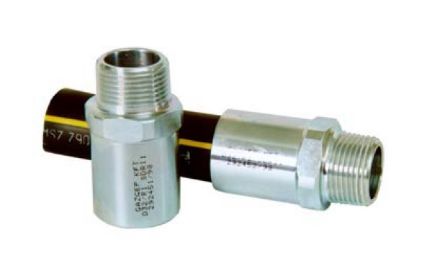 Mutassa a/az (GL) 32/1˝ menetes PE-acél összekötő részleteit Kép (GL) 32/1˝ menetes PE-acél összekötő