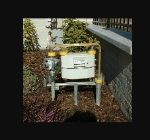 Kép K-2 kerti szabályzó- és mérőszekrény (burkolattartó nélkül)