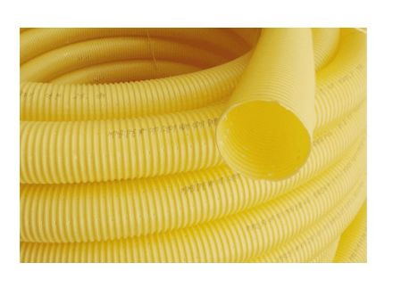 Mutassa a/az D50 bordázott, perforált (lyukacsos) dréncső részleteit Kép D50 bordázott, perforált (lyukacsos) dréncső