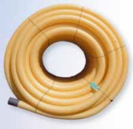 Mutassa a/az Dréncső Ø50 mm bordázott, perforálatlan kivitel részleteit Kép Dréncső Ø50 mm bordázott, perforálatlan kivitel