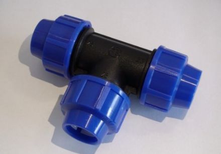 Mutassa a/az D25-20-25 KPE szűkített T-idom részleteit Kép D25-20-25 KPE szűkített T-idom