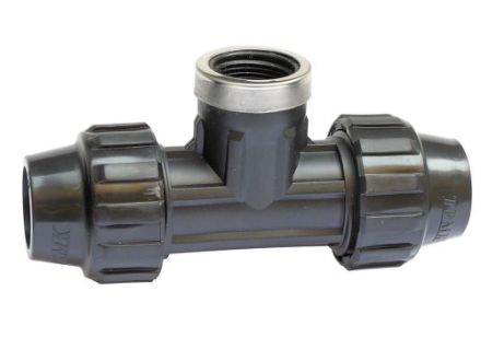 Mutassa a/az 25-3/4” KPE belsőmenetes T-idom részleteit Kép 25-3/4” KPE belsőmenetes T-idom