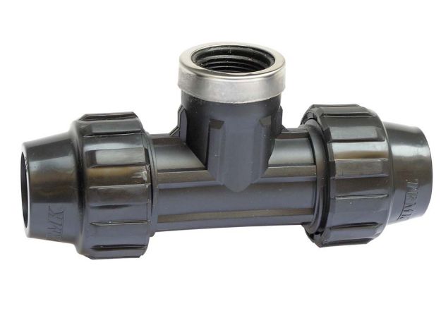 Kép 25-3/4” KPE belsőmenetes T-idom