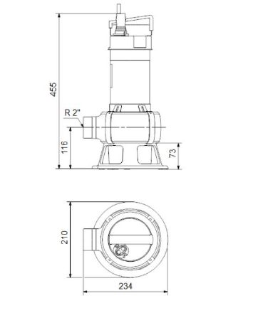 Mutassa a/az Grundfos Unilift AP 50.B.50.08.1V szennyezettvíz és szennyvíz szivattyú, ÚSZÓKAPCSOLÓ NÉLKÜL! részleteit Kép Grundfos Unilift AP 50.B.50.08.1V szennyezettvíz és szennyvíz szivattyú, ÚSZÓKAPCSOLÓ NÉLKÜL!