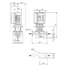 Kép Grundfos TPE 80-250/2-S AFA BAQE száraztengelyű keringetőszivattyú