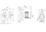 Kép Grundfos MAGNA3 65-100 F, fűtési keringető szivattyú