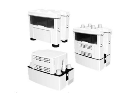 Mutassa a/az Grundfos Conlift-1 LS kondenzátum átemelő berendezés részleteit Kép Grundfos Conlift-1 LS kondenzátum átemelő berendezés