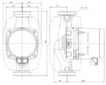 Kép Grundfos ALPHA2 25-80 A-energiaosztályú, fűtési keringető szivattyú 99411178