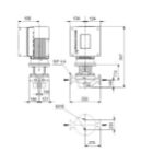 Kép Grundfos TPE 100-70/4 A-F-A-BQQE-HDA Egyfokozatú in-line szivattyú, frekvenciaváltóval