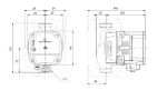 Kép Grundfos ALPHA1 ˝L˝ 15-60 (130mm) A-energiaosztályú, fűtési keringető szivattyú