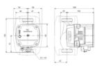 Kép Grundfos ALPHA1 ˝L˝ 25-60 (130mm) A-energiaosztályú, fűtési keringető szivattyú