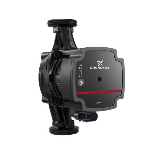 Kép Grundfos ALPHA1 L 25-60 180 fűtési keringető szivattyú (99160584)