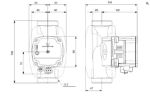 Kép Grundfos ALPHA1 ˝L˝ 32-40 A-energiaosztályú, fűtési keringető szivattyú