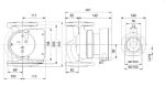 Kép Grundfos MAGNA1 32-40F PN6/10, fűtési keringető szivattyú