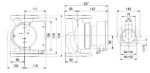 Kép Grundfos (új) MAGNA1 32-60 F, fűtési keringető szivattyú, karimás